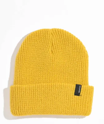 Brixton Heist Mustard Beanie
