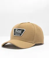 Brixton Linwood Sand Snapback Hat