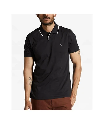 Brixton Mod Flex Black Polo Shirt