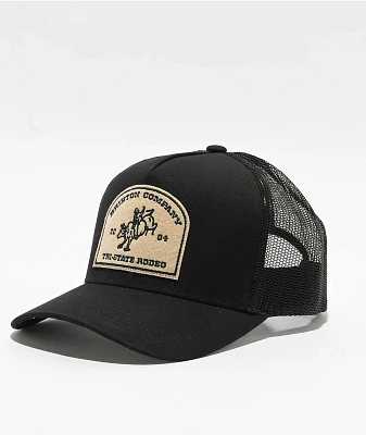 Brixton Out After Dark Black Trucker Hat