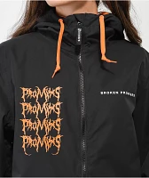 Broken Promises Addiction Black Snow Jacket
