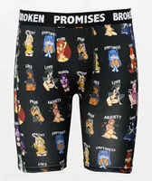 Broken Promises Anime Black Boxer Briefs