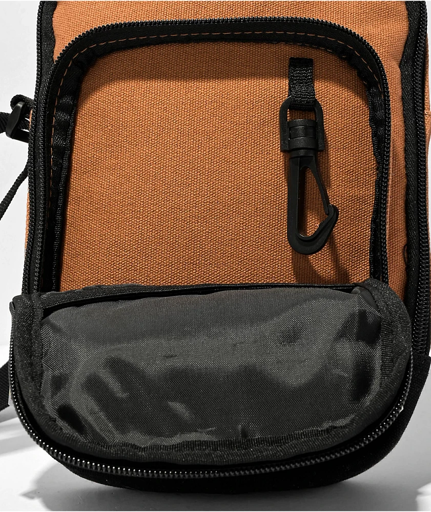 Broken Promises Cobweb Tan Crossbody Bag