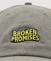 Broken Promises Find Myself Grey Strapback Hat
