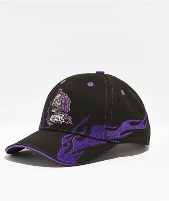 Broken Promises Go Reaper Black Snapback Hat