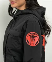 Broken Promises Graveyard Black Anorak Snowboard Jacket