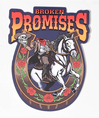 Broken Promises Headless Horseman Sticker
