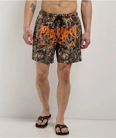 Broken Promises Killin Stand Camo Board Shorts