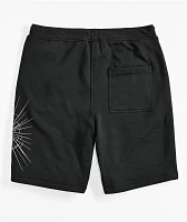 Broken Promises LSD Reaper Black Sweat Shorts
