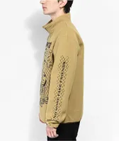 Broken Promises Pay Attention Brown Sherpa Jacket