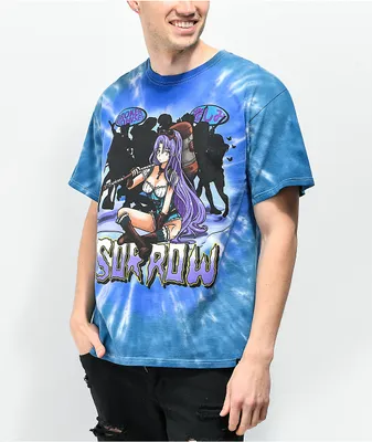 Broken Promises Single Player Sorrow Blue Tie Dye T-Shirt