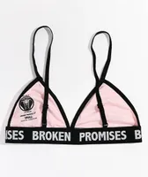Broken Promises Unbearable Triangle Bralette