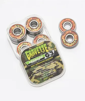 Bronson Gravette G3 Skateboard Bearings
