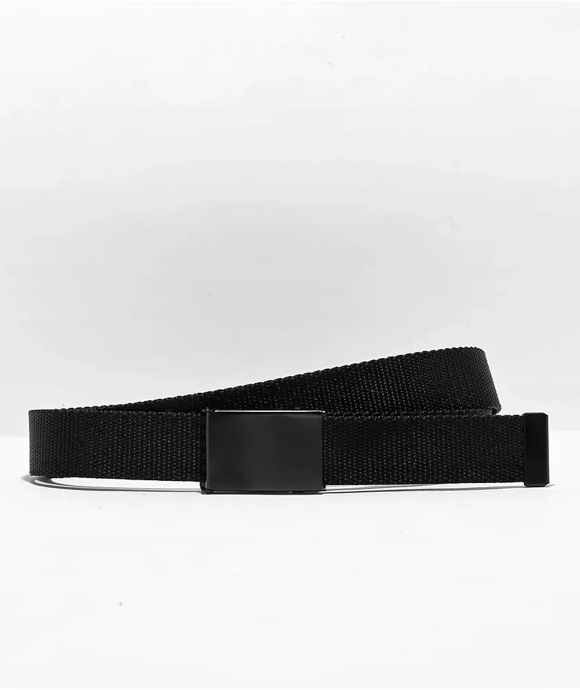 Buckle Down The Black Web Belt