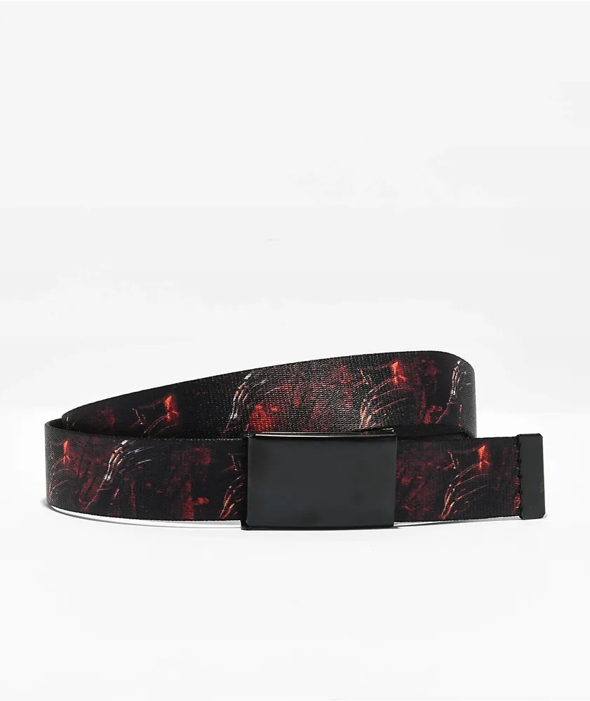 Buckle Down x Nightmare on Elm Street Black Web Belt
