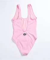 By Samii Ryan Goodbye Rose Pink One Piece Swimsuit