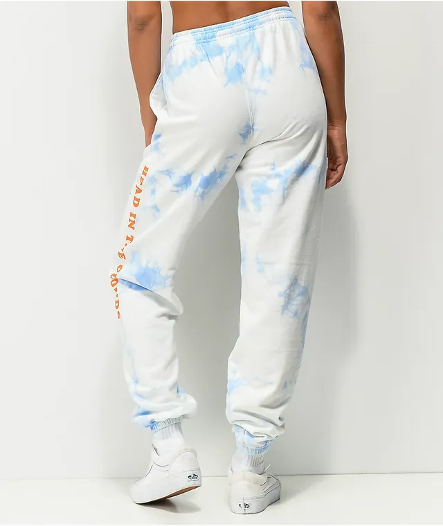 Samii Ryan Light Blue Tie Dye Sweatpants By Samii Ryan Head The