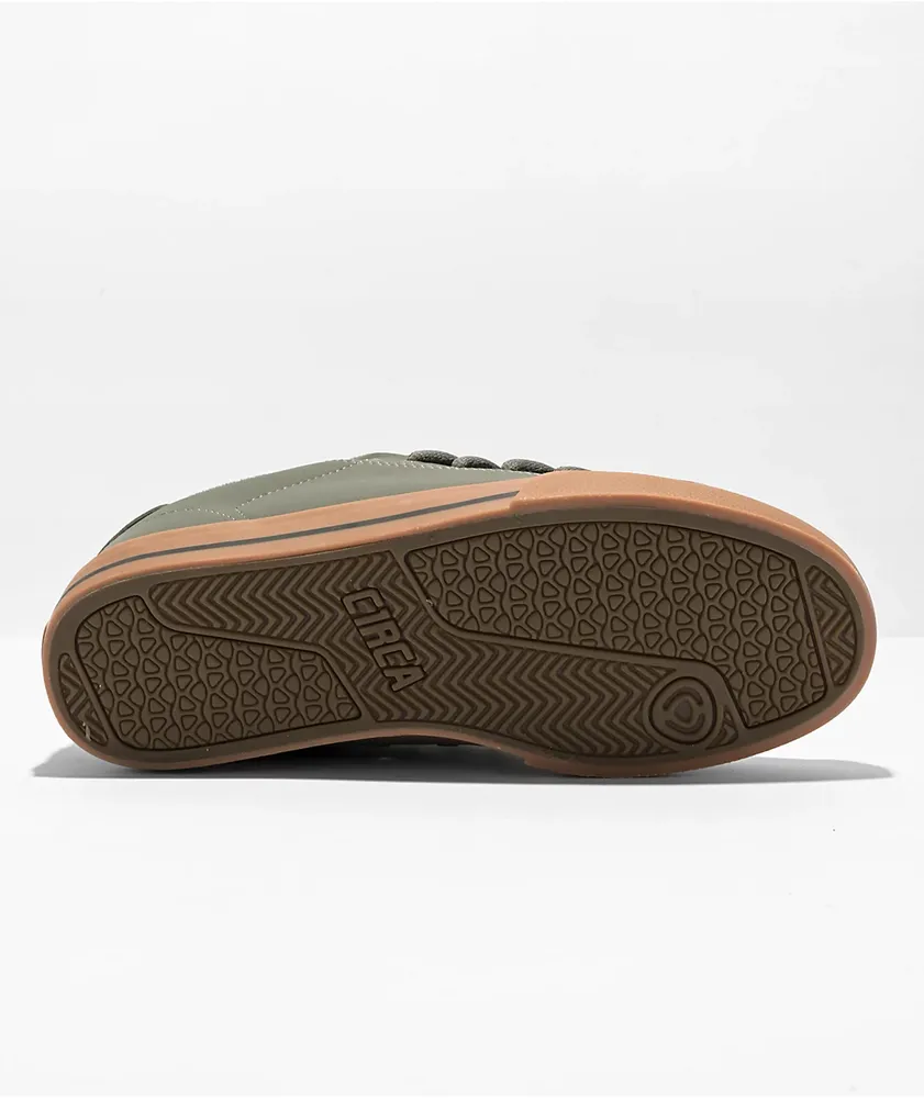 C1RCA Lopez 50 Grey & Gum Skate Shoes