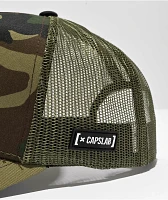 CAPSLAB x Street FIghter Guile Camo Trucker Hat