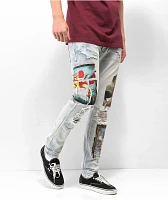 CPTL Heavens Heist Light Blue Denim Jeans