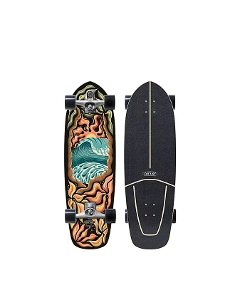 Carver Psychedelic Sunset 32" Longboard Complete