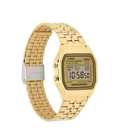 Casio A158WEGB-9AVT Vintage Gold & Green Digital Watch