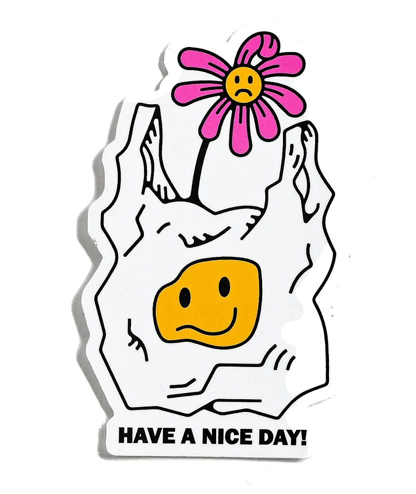 Casual Industrees Nice Day Sticker