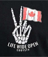 CboysTV Canada Deuces Black T-Shirt