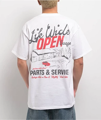 CboysTV LWO Garage White T-Shirt