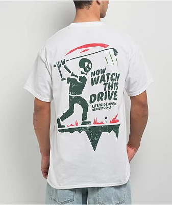 CboysTV Watch This Drive White T-Shirt