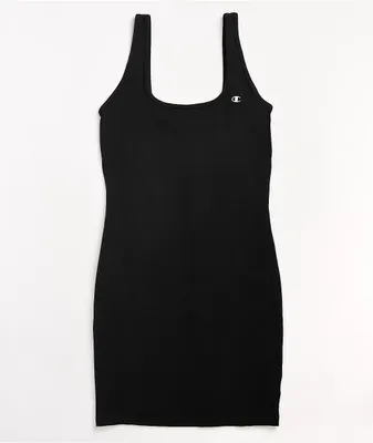 Champion Black Bodycon Tank Dress