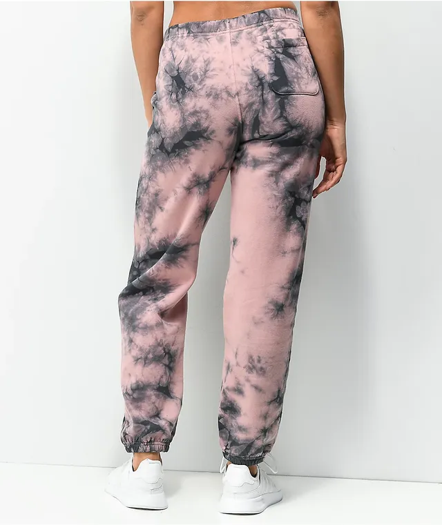 Zumiez Gray Tie Dye Sweatpants Empyre Rose Hazy Black Tie Dye
