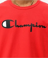 Champion Heritage Script Red T-Shirt
