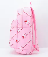 Champion Supercize Allover Repeat Pink Backpack