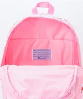 Champion Supercize Allover Repeat Pink Backpack