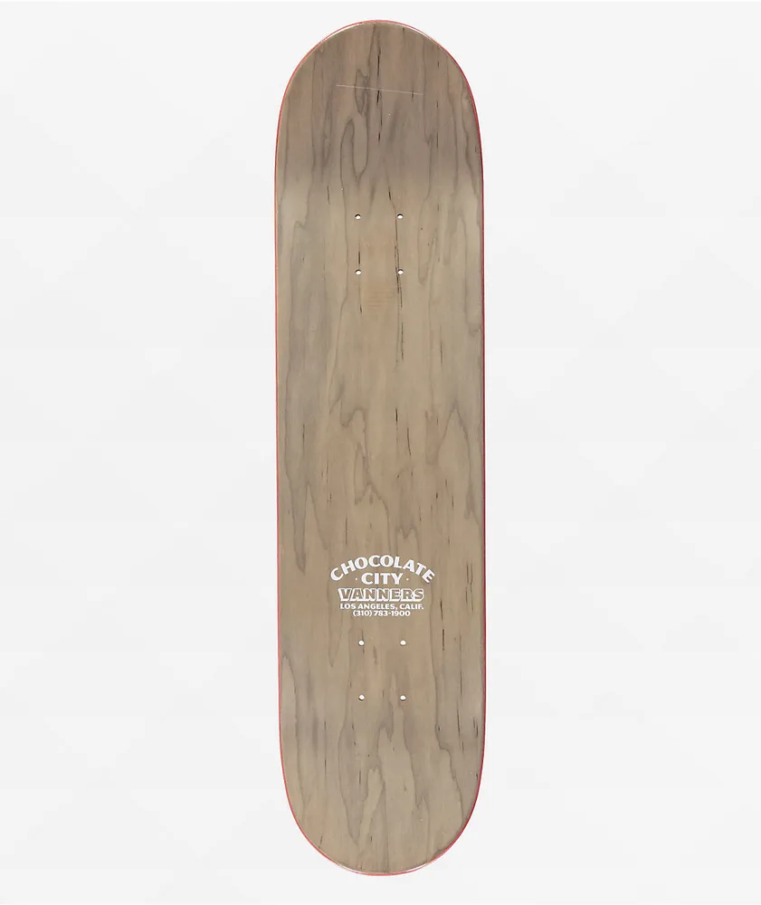 Chocolate Alvarez Vanners 8.0" Skateboard Deck