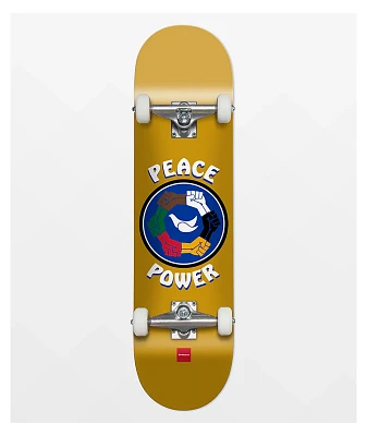 Chocolate Anderson Peace Power 8.25" Skateboard Complete