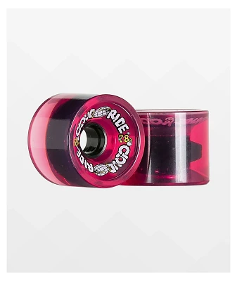 Cloud Ride Clear Pink 69mm 78a Cruiser Wheels