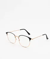 Club Round Clear Glasses