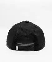 Coal The One Peak Black Snapback Hat