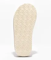 Cobian Camino Rise Tan & White Sandals