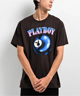 Color Bars x Playboy Billards Brown T-Shirt