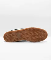 Converse AS-1 Pro Black & White Suede Skate Shoes