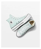 Converse Chuck Taylor All Star Lift Chance Of Rain Blue High Top Shoes