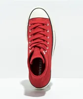 Converse Chuck Taylor All Star Lift Gym Red High Top Platform Shoes