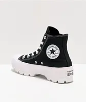 Converse Chuck Taylor All Star Lugged Black High Top Shoes