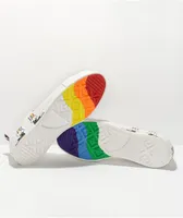Converse Chuck Taylor All Star Pride Cream, Red & Orange Platform Shoes