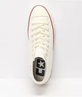 Converse Chuck Taylor All Star Pro White Mid Top Skate Shoes