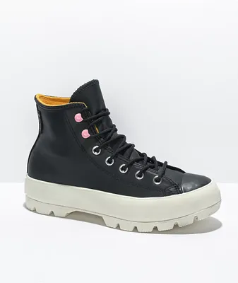 Converse Chuck Taylor All Star Winter Lugged Black High Top Shoes