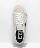 Converse One Star Pro Egret, White, & Black Skate Shoes